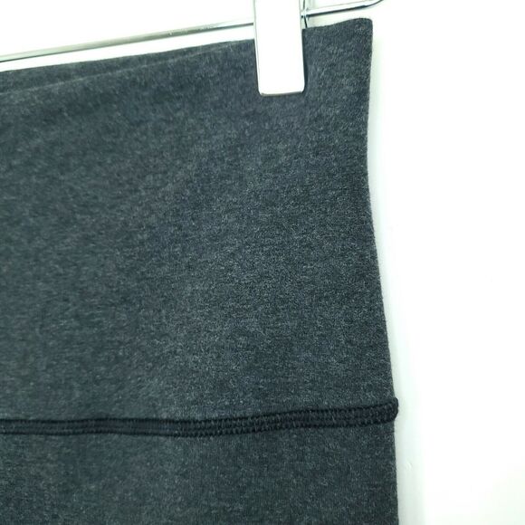 Lululemon Wunder Under Crop High Rise Leggings  Charcoal Gray Gym Training - Picture 5 of 7